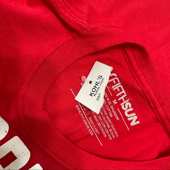 NWT Working On My Santa Body Christmas T-Shirt M - Picture 4 of 5